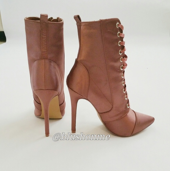 🎉 Last 1 🎉 Lace Up Ankle Booties - Picture 4 of 6